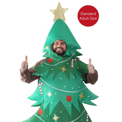 Adults Christmas Tree Costume I Love Fancy Dress