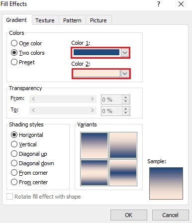 So ändern Sie Hintergrundfarbe in Microsoft Word