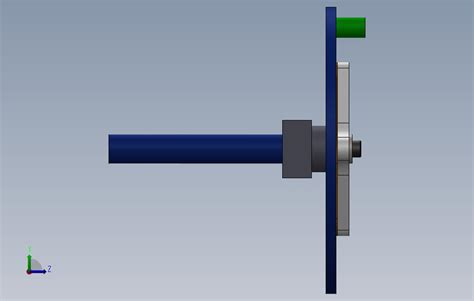 间歇机构 Solidworks 2013 模型图纸免费下载 懒石网