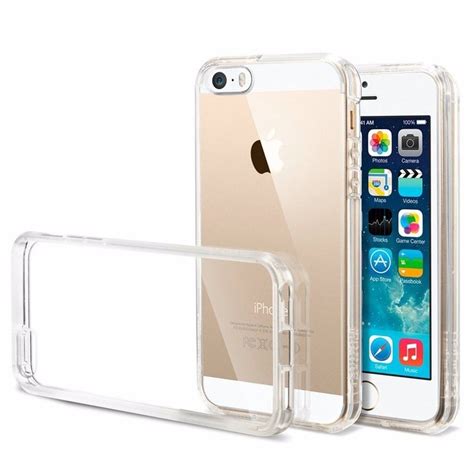 Capa Case Iphone S Se Transparente Tpu Flex Vel Apple R Em