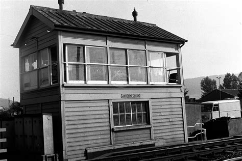 The Transport Library British Rail Signal Box At Onibury In 1980s