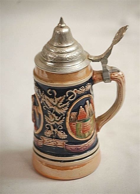 Vintage Gerzit Gerz German Beer Stein Munchen Munich W Germany Values