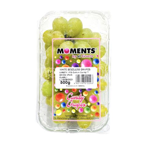 Moments® Cotton Candy Green Seedless Grapes — Momobud