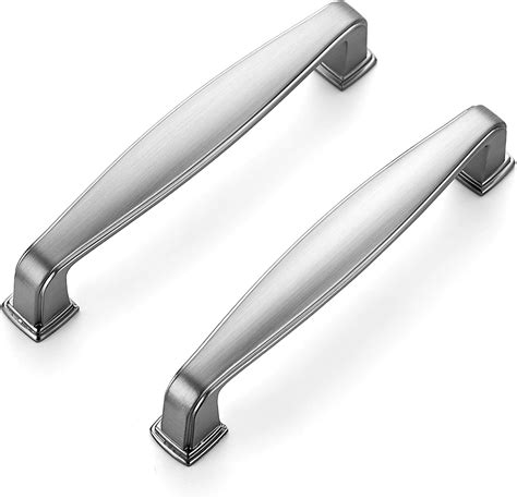 Ravinte 15 Pack Solid 3 3 4 Inch Kitchen Cabinet Handles Brushed Nickel