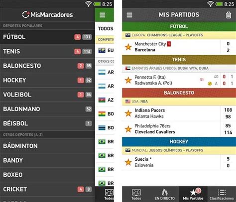 Las Mejores Apps Para Consultar Marcadores Y Resultados Deportivos