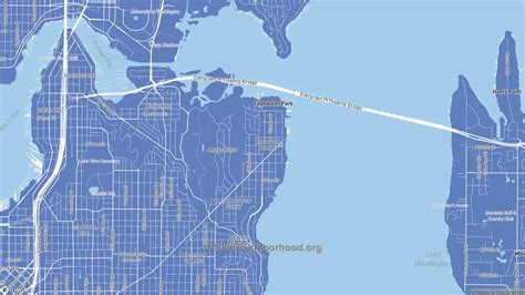 Madison Park Seattle Wa Political Map Democrat And Republican Areas