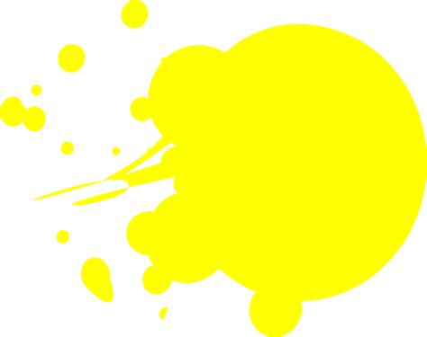 Download Yellow Dot Splat Clip Art At Clker Clip Art Png Image With No Background