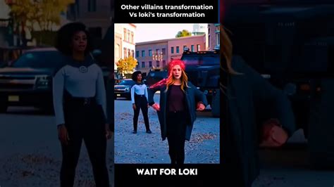 Other Villains Transformation Vs Lokis Transformation Youtube