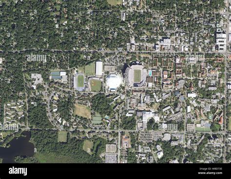 Aerial Photography Of Ben Hill Griffin Stadium Gainesville Florida