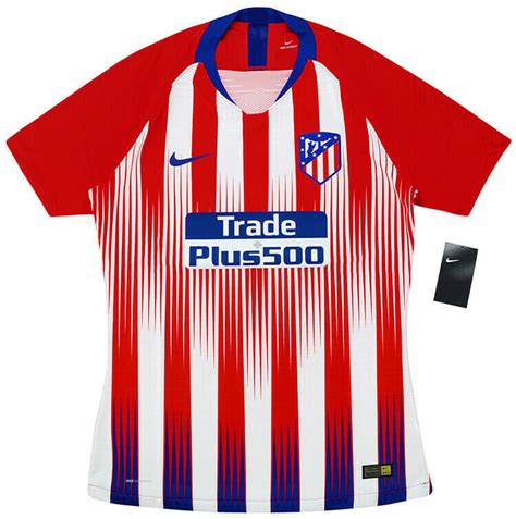 Atletico Madrid Player Issue Home Shirt M