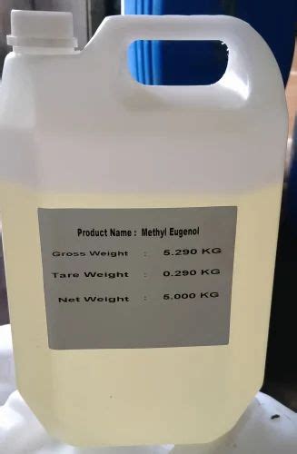 Min 99% Methyl Eugenol Liquid, For Perfumery, Packaging Size: 10 To 35 ...