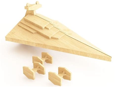 Spaceship Wooden Toy 05 3d Model Cgtrader