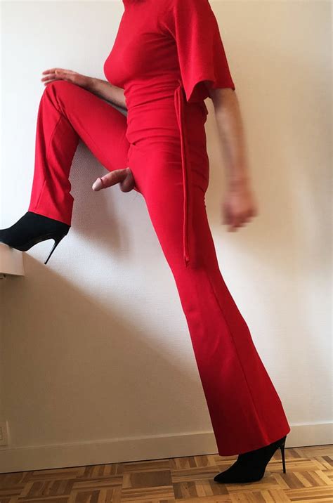 Red Tight Jumpsuit 3 Pics Xhamster