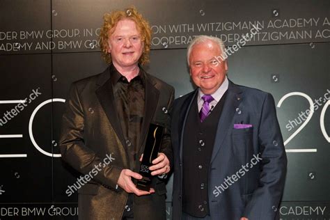 Mick Hucknall Eckart Witzigmann Editorial Stock Photo Stock Image