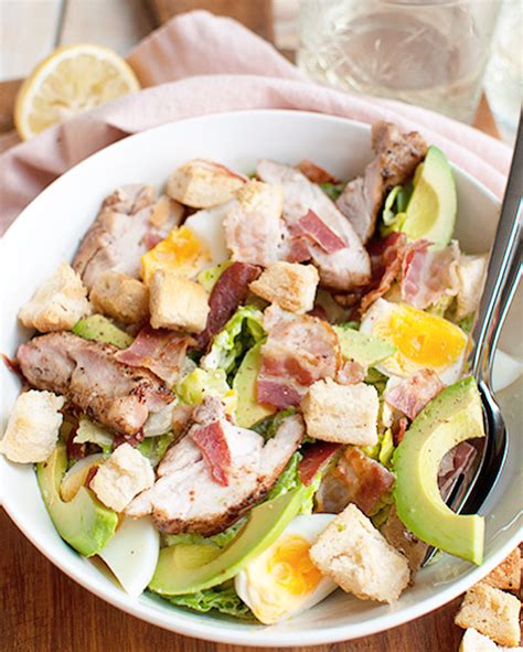 Recept Caesar Salade Met Gegrilde Kip En Avocado Savory Sweets