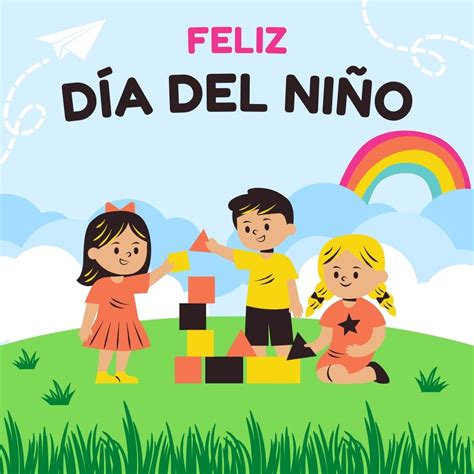 Feliz Día del Niño Felicitaciones tarjetas e imágenes Whatsapp