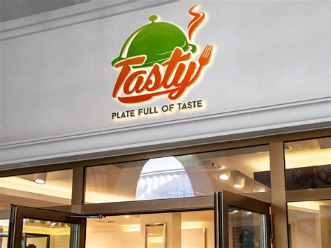 Tasty Restaurant Logo Branding Behance