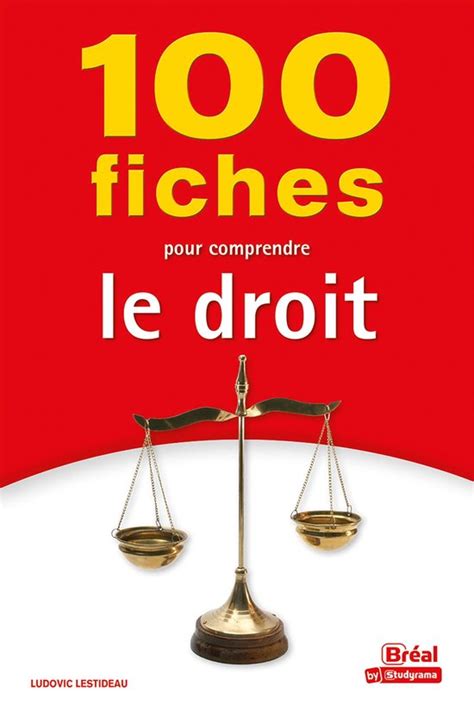 100 Fiches Pour Comprendre Le Droit Ebook Ludovic Lestideau