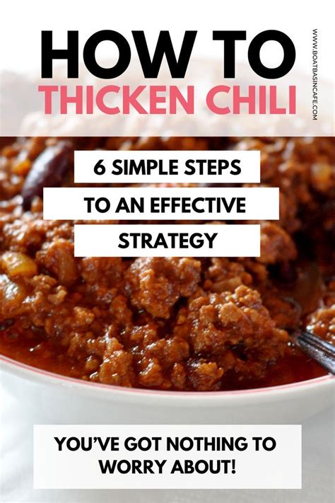 How To Thicken Chili 6 Simple Steps To An Effective Strategy How To Thicken Chili With Flour