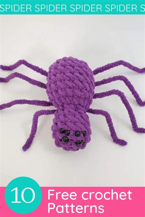 Free Crochet Spider Patterns Hookfully