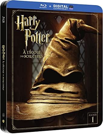 Harry Potter L Cole Des Sorciers Edition Limit E Steelbook Ann E