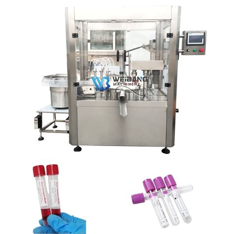 Small Bottle Serum Filling Machine Reagent Test Tube Filling Capping