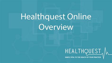 Healthquest Online Overview Youtube