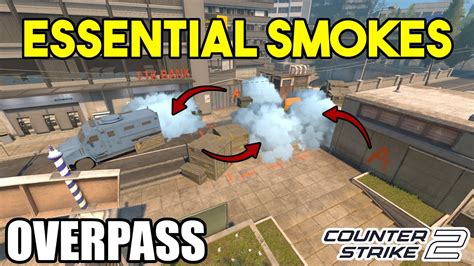 All Smokes You Need To Know On Overpass For Cs Youtube