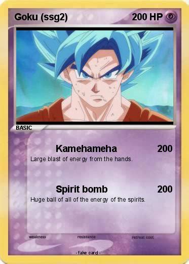 Pokémon Goku ssg2 1 1 Kamehameha My Pokemon Card