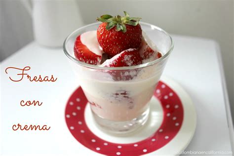 Top 31 Imagen Receta De Fresas Con Crema Chantilly Abzlocal Mx