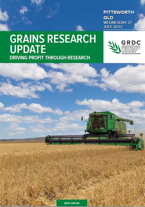 Grdc Grains Research Update Pittsworth Grdc