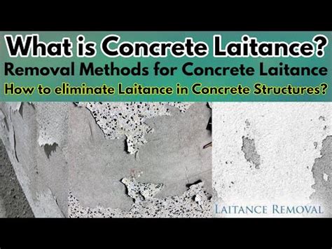 What Is Concrete Laitance Removal Methods For Concrete Laitance