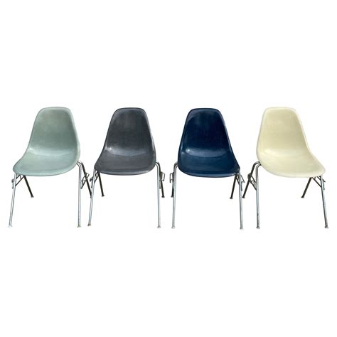 Set Of Four Eames For Herman Miller DKR 2 Bikini Dining Chairs At 1stDibs