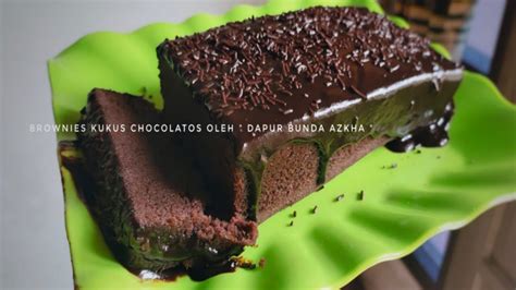 Resep Brownies Kukus Chocolatos Takaran Sendok Youtube