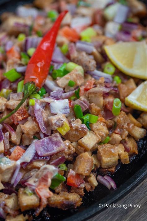 Sizzling Tofu Sisig Panlasang Pinoy