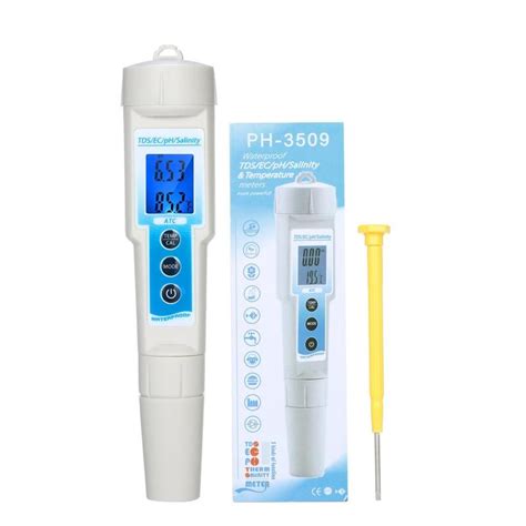 In Ph Meter Lightweight Durable Waterproof Multi Functional Tds