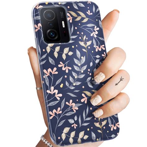 Etui Do Xiaomi 11T 5G 11T Pro 5G Wzory Floral Botanika Bukiety