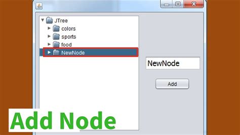 Java How To Add Node To Jtree From Jtextfield In Java Netbeans With Source Code Youtube