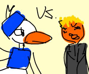 Donald duck vs. Donald Trump - Drawception