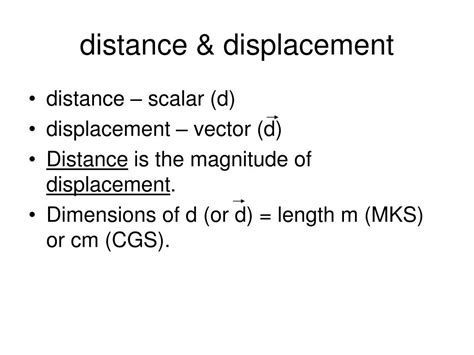 Ppt Displacement And Velocity Powerpoint Presentation Free Download Id 5591587