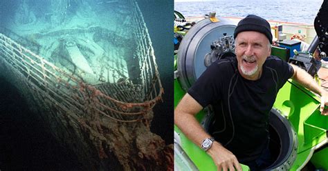 James Cameron เคยดำลงไปเกบภาพ สำรวจซากเรอไททานคของจรง 33 ครง