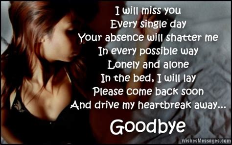 Goodbye Messages For Husband Quotes For Him