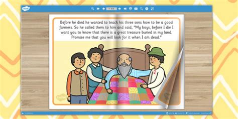 The Farmer And His Sons Ebook Teacher Made