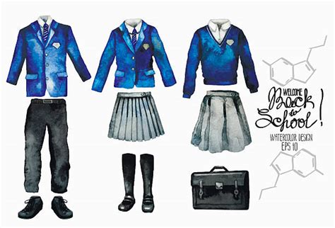 Royalty Free School Uniform Clip Art, Vector Images & Illustrations ...