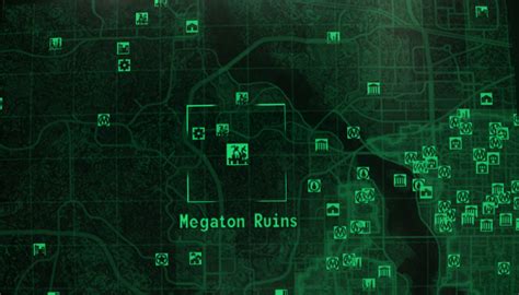 Image - Fo3 Megaton Ruins map.png | Fallout Wiki | FANDOM powered by Wikia