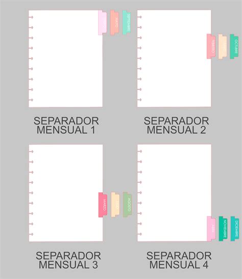 Plantillas Para Happy Planner Planeta Silhouette