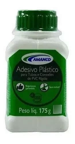 Cola Adesivo Pl Stico Tubos Conex Es Pvc C Pincel Amanco