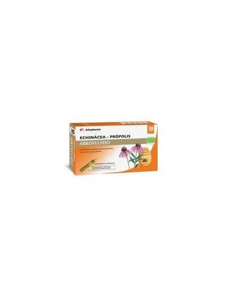 Arkofluido Echinacea Própolis Sabor Naranja 10 Unicadosis