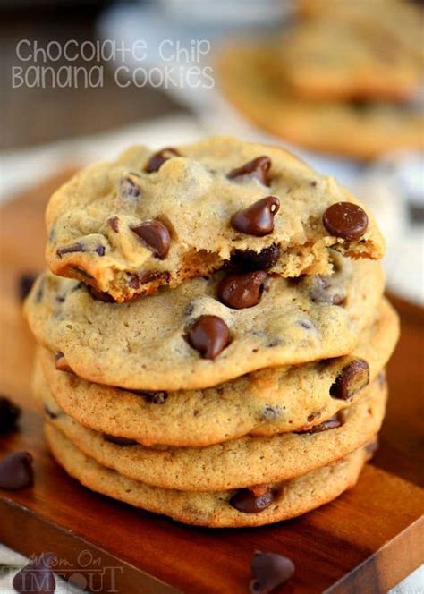 These Easy Chocolate Chip Banana Cookies Are Sure To Become A New Favorite So Soft And Deli