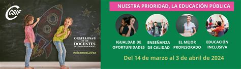 CSIF CSIF lanza una campaña a favor de la matriculación en la escuela